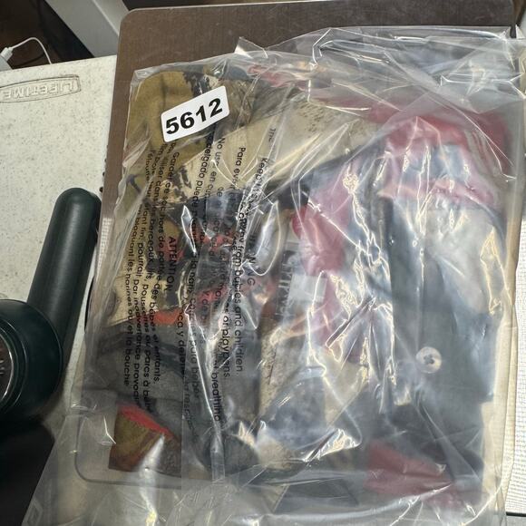 John Mark Art To Wear Multicolor Abstract Button Down Tunic Blouse  SMALL - Picture 8 of 8